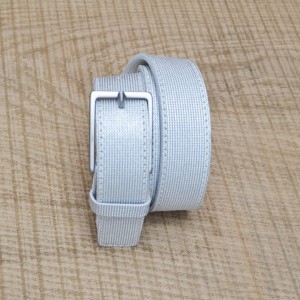 CEINTURE CUIR   ARGENT  | La classique